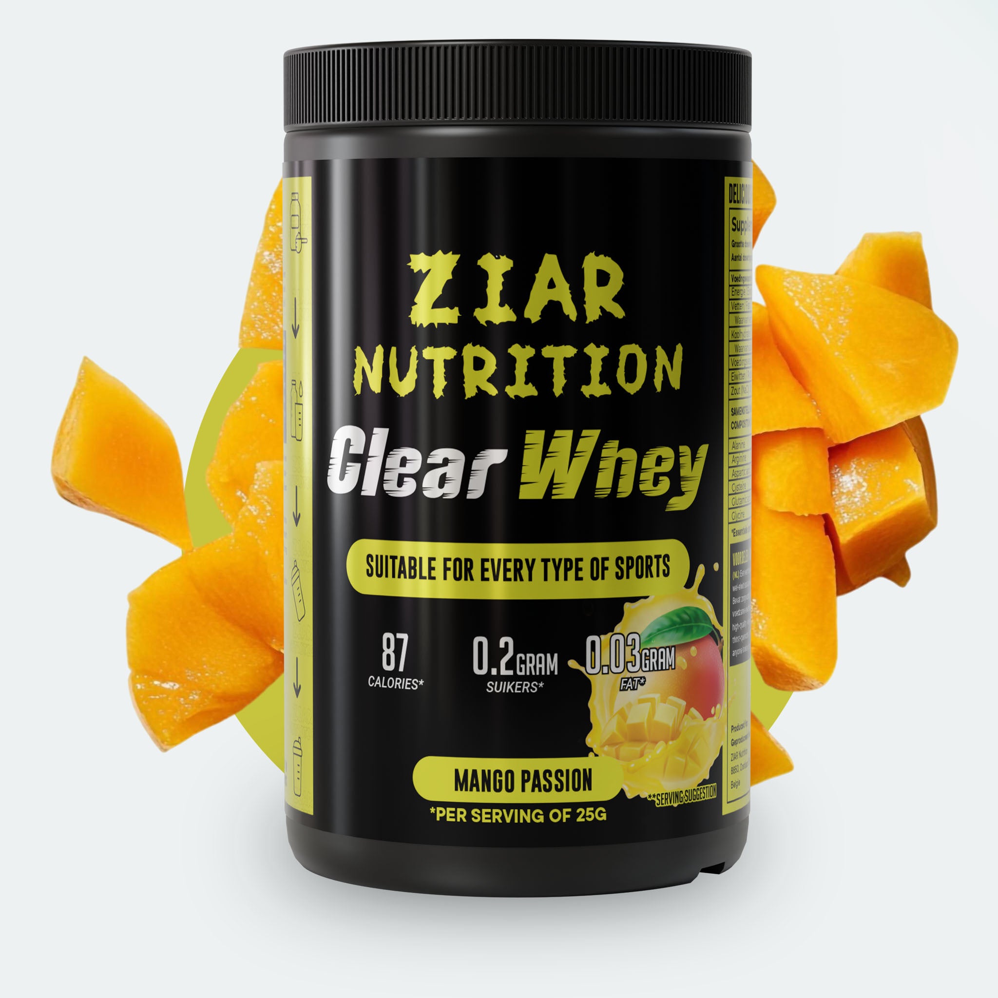 Clear Whey Mango Peach